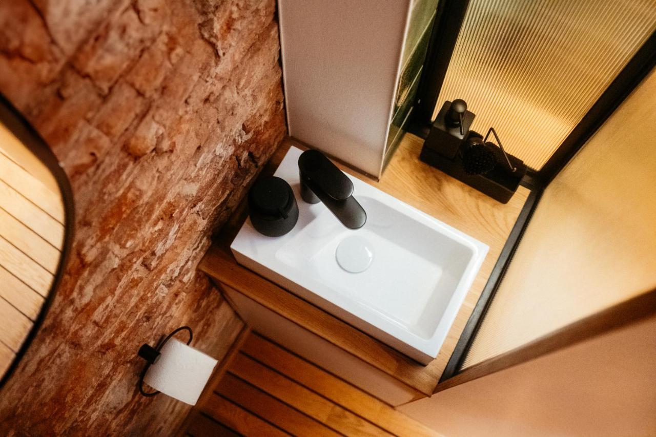 Ferienwohnung Kleinstes Haus Deutschlands BRE Exterior foto